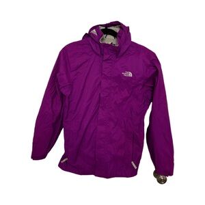 The North Face Purple and Cream Jacket